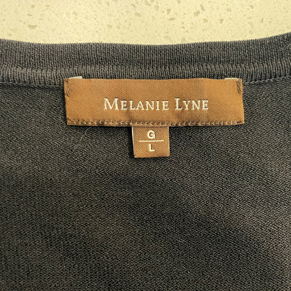 Never Worn! Melanie Lyne Button Front Cardigan with Sequin Details - Picture 9 of 11